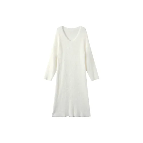 ONNFB Long-Sleeved Dresses Women's White