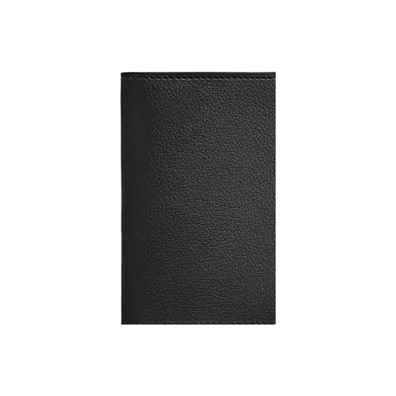 HERMES MC2 Grained Calfskin Coin Purses Card Holders Women's 89 Noir Black-4