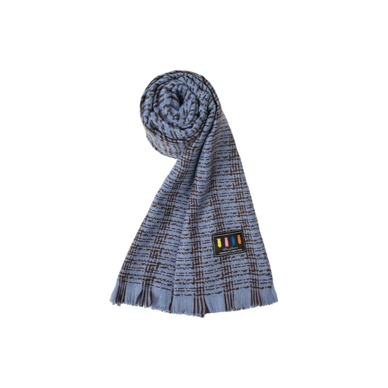 BAIJUAN Knit Scarves Unisex-3