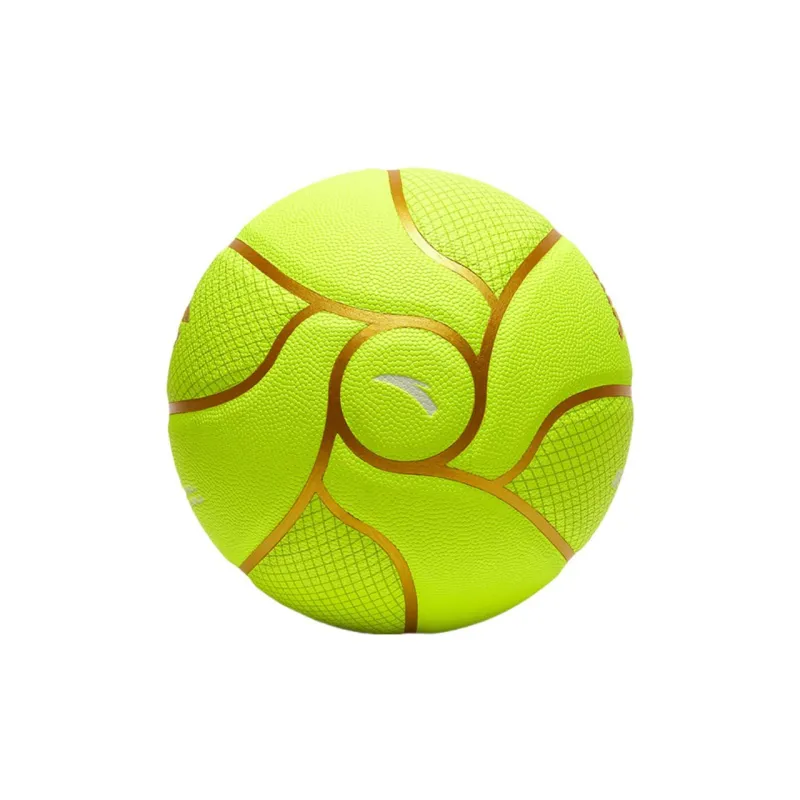 Anta Elixir PU Basketball Green Size 7 Training Match-6