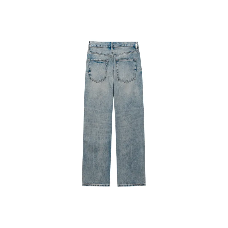 CLIMAX VISION Jeans Unisex Washable Light Blue-1