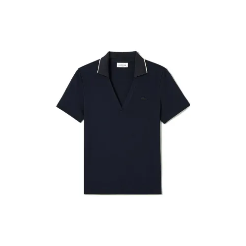 LACOSTE Polo Shirts Women's Navy Blue