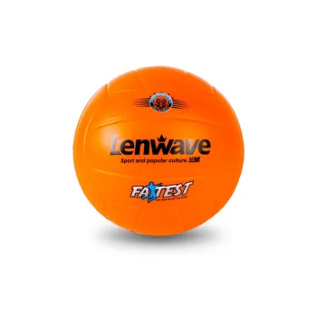 LENWAVE PU Size 5 Volleyball Unisex Orange