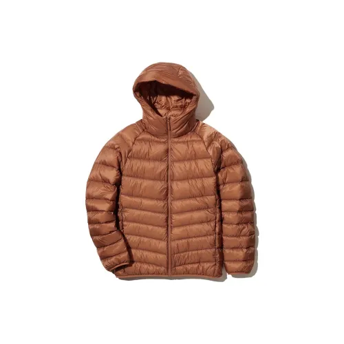 UNIQLO Down Jackets Men Bright Orange