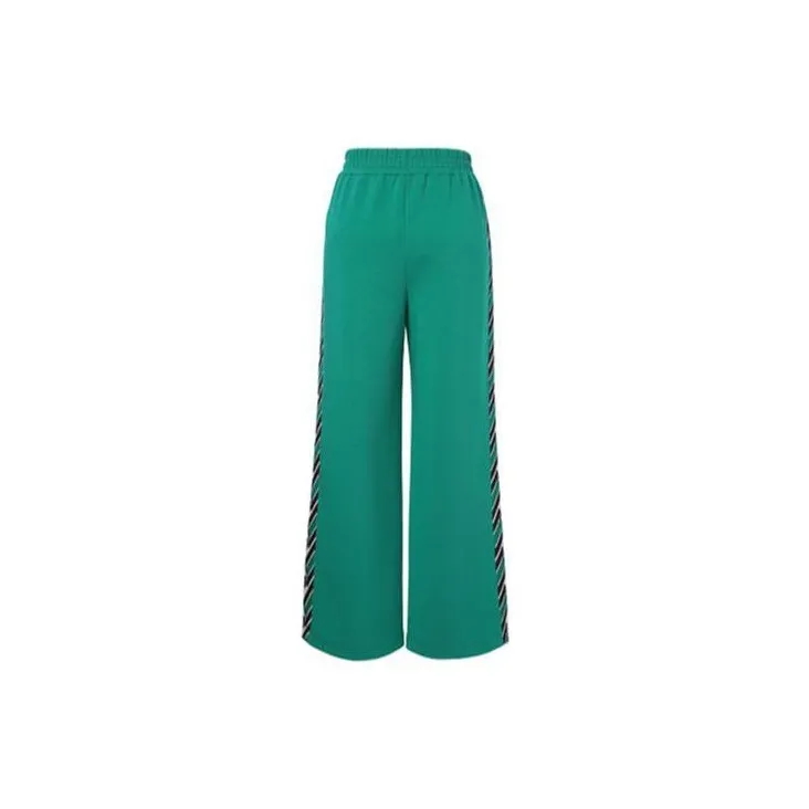 XII BASKET Casual Pants Women's Green-1