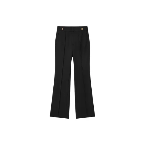 PEACEBIRD Casual Pants Women's Black