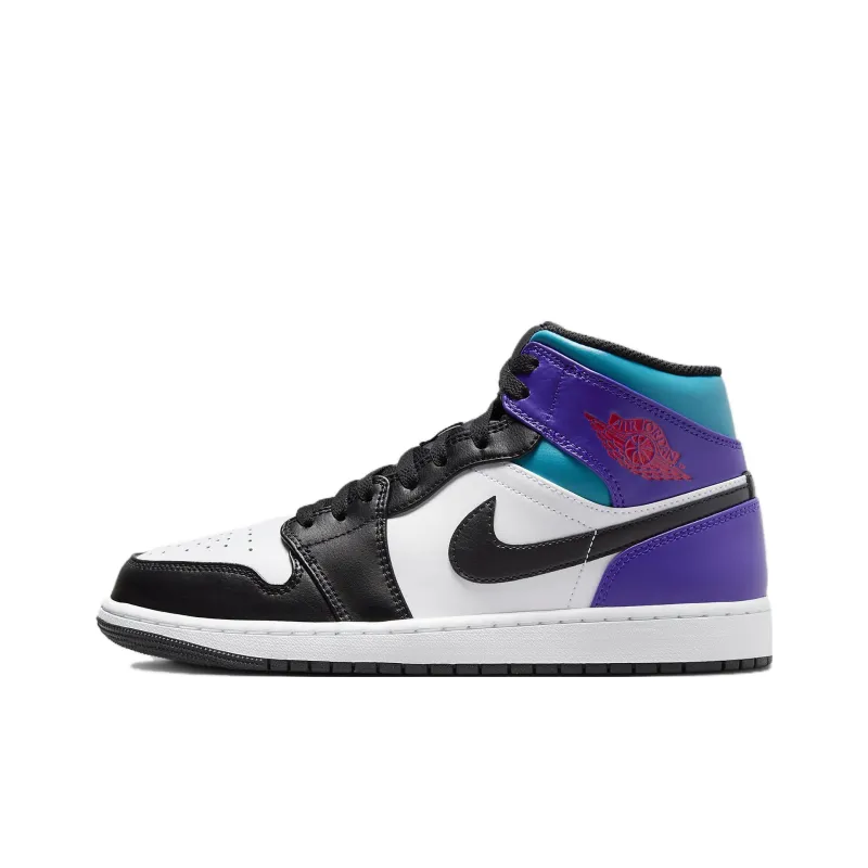 Jordan 1 Mid Aqua-0