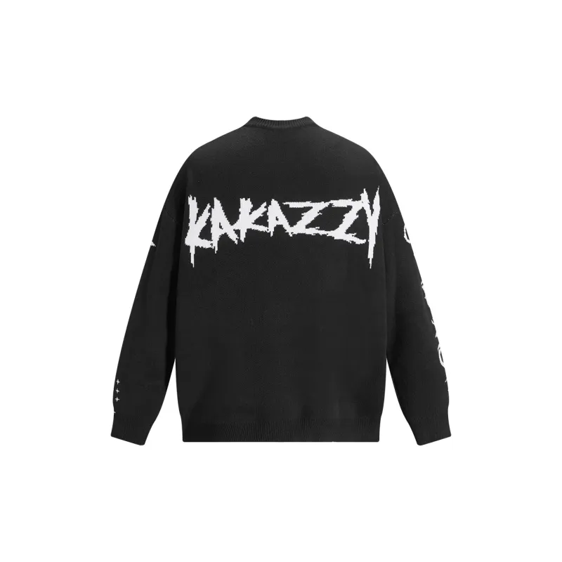 KAKAZZY Sweaters Unisex Black-1