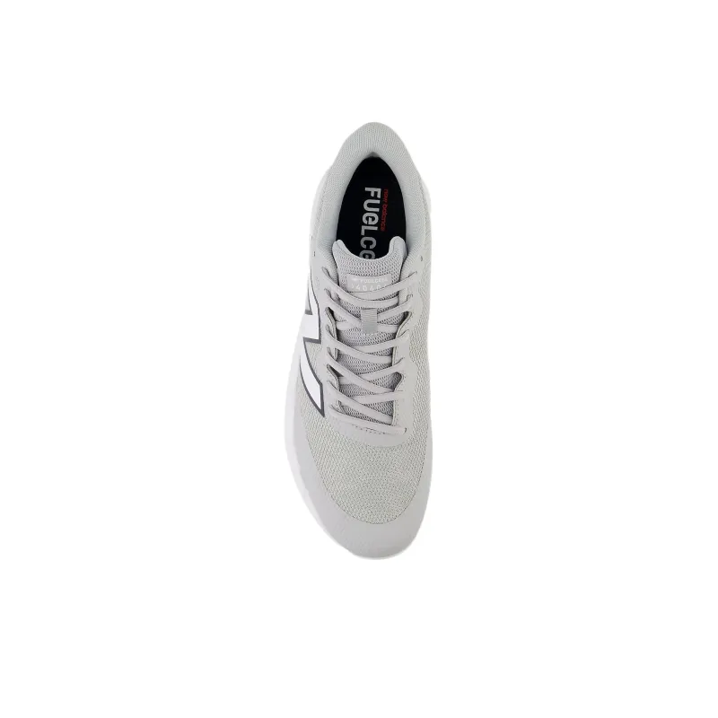 New Balance NB 4040v7 Cushioning, Wear Resistant Low Top Running Shoes Men's Gray White-3