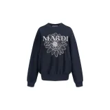 MARDI MERCREDI Sweatshirt Korean Style Unisex