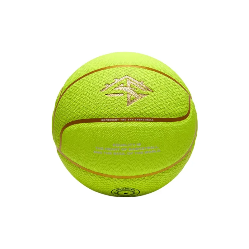 Anta Elixir PU Basketball Green Size 7 Training Match-4