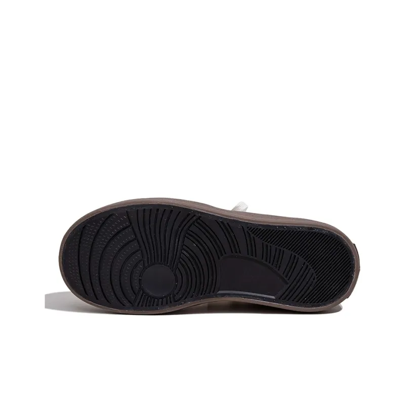 Feiyue Anti Slip Wear Resistant Low Top Skateboard Shoes Women's Black Rice-4