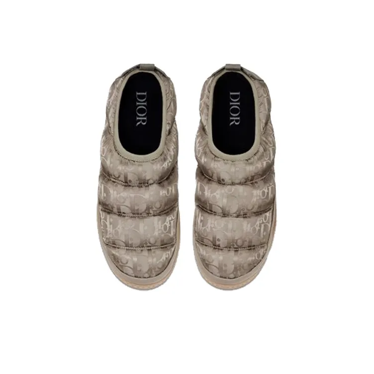 DIOR Snow Slipper 'Quilted DIOR Oblique - Beige'-3
