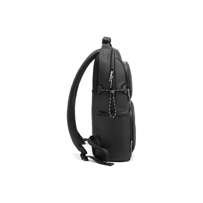 Pepsi PU Laptop Bag Backpack Tubas Unisex Black/White-2