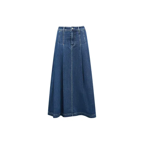 ONLY Denim Long Skirts Women's