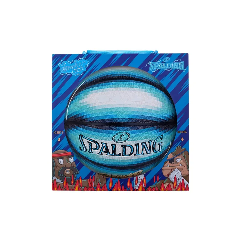 SPALDING x SneakerCon PU Basketball Blue Size 7 Ball Training Unisex-4