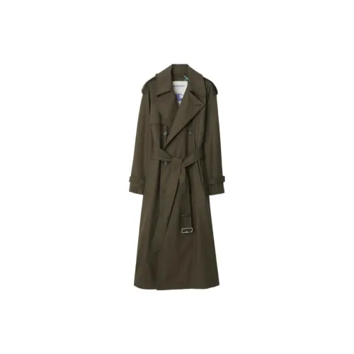 Burberry Trench Coats Women's Capybara Brown