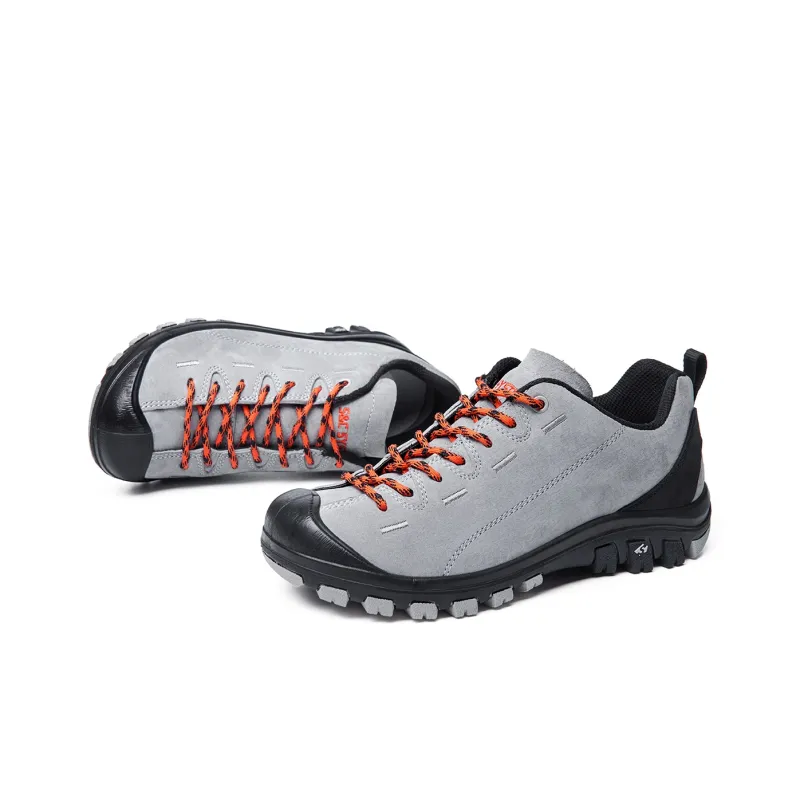 Slider Earth Series Hiking / Trekking Shoes Unisex Low Top Mountain Gray-2