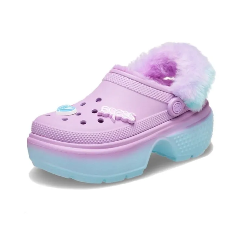 Crocs X Aespa Clogs 'Lilac Blue'-2