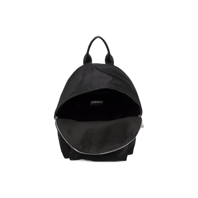 PHILIPP PLEIN Nylon Backpack Regular Unisex Black-1