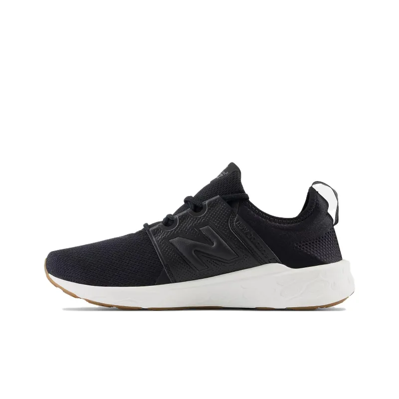 New Balance Fresh Foam X Cruz V3 Black Blacktop Gum-0