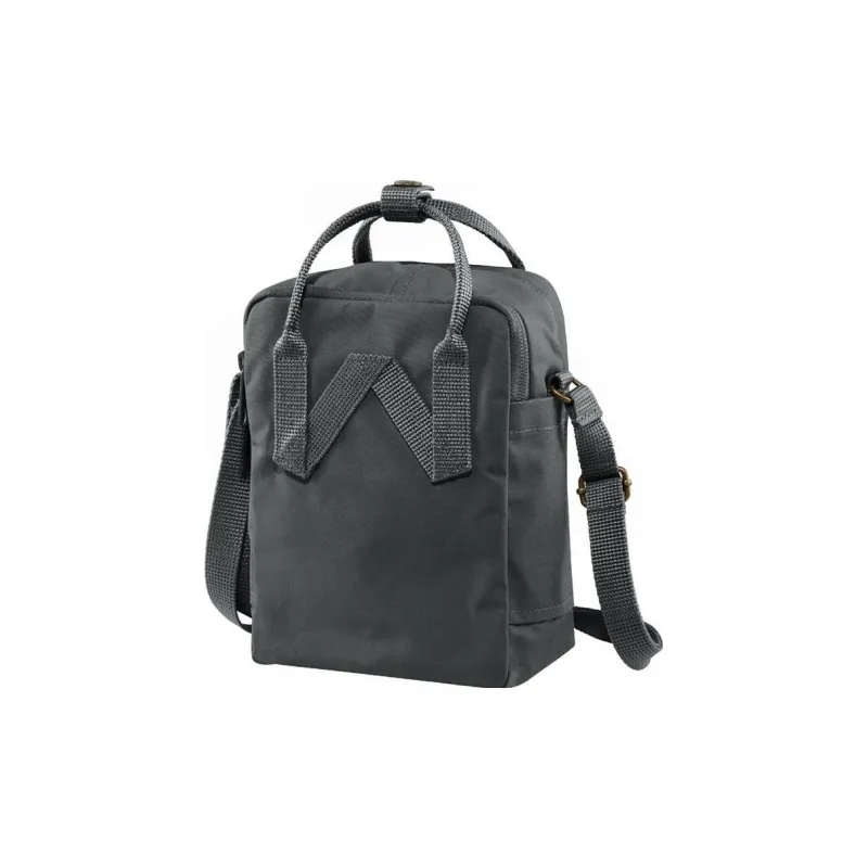 Fjallraven Vinylon Backpack, Shoulder Bag, Crossbody Bag, Handbag Unisex Graphite Black-1
