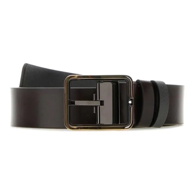 MONTBLANC Square Buckle Reversible Belt-0