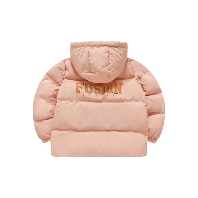 FILA FUSION UNIFORM Down Jacket Women's Enchanting Orange-1