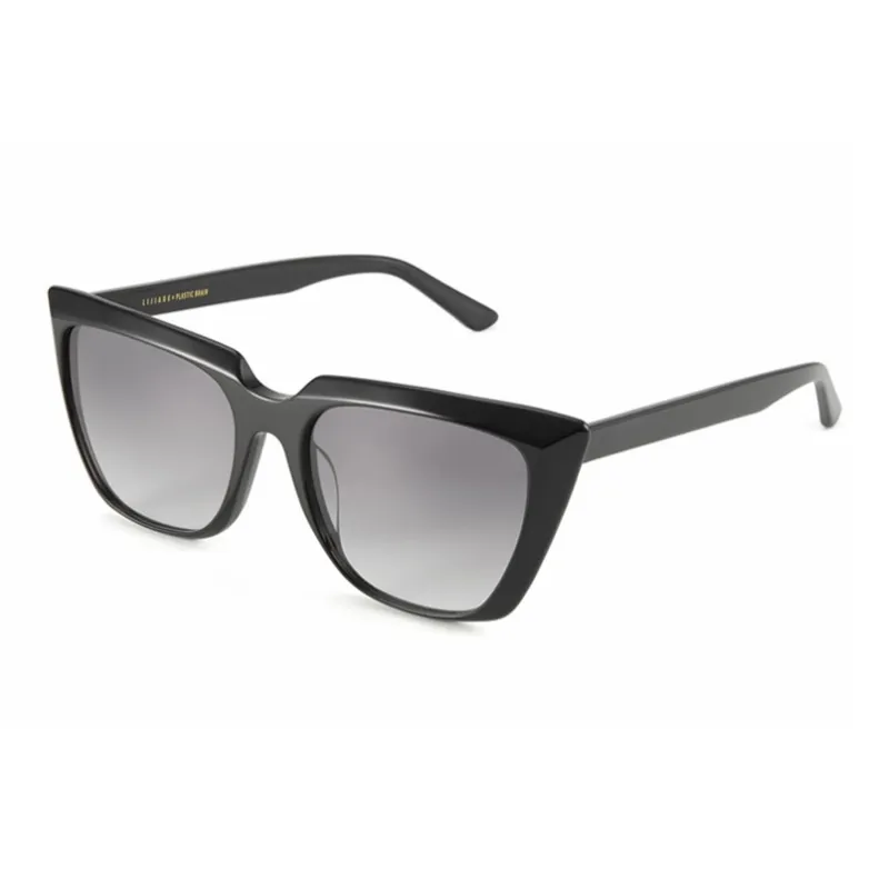 PLASTIC BRAIN Plate Frame Sunglasses Unisex-6