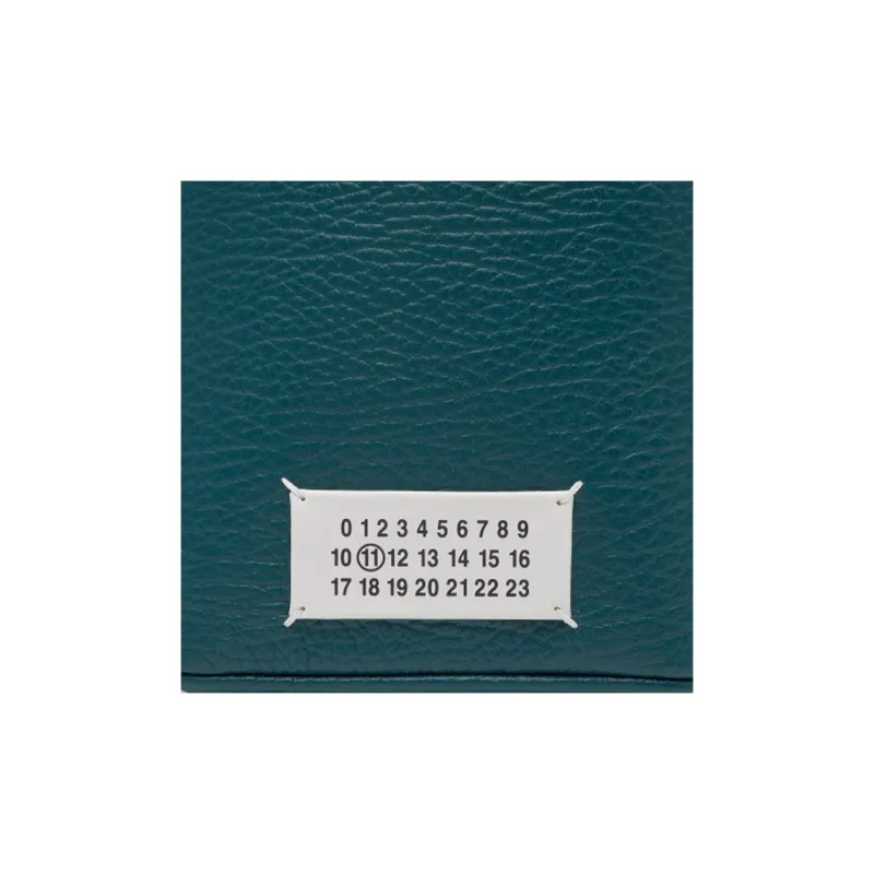 Maison Margiela 5AC Cow Leather Bucket Bag Shoulder Bag, Handbag Trumpets Women's Dark Green-7