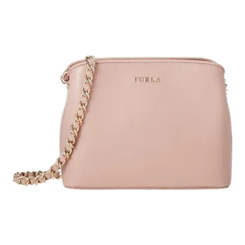 Furla Leather Bucket Bags Shoulder Bag Crossbody Bag Women's Pink