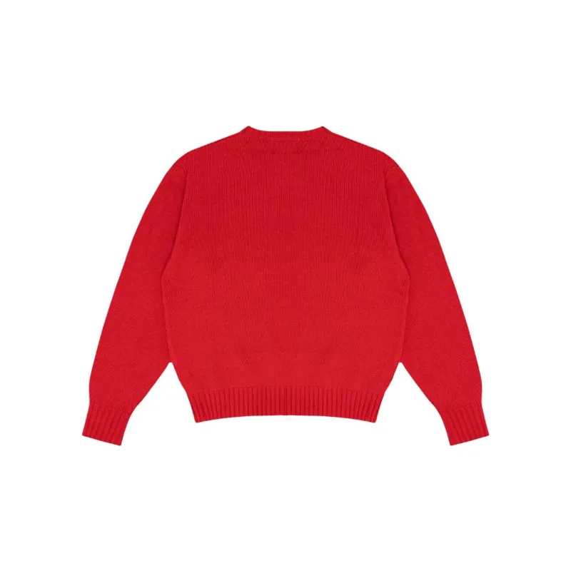 Denim Tears Sweaters Unisex Red-1