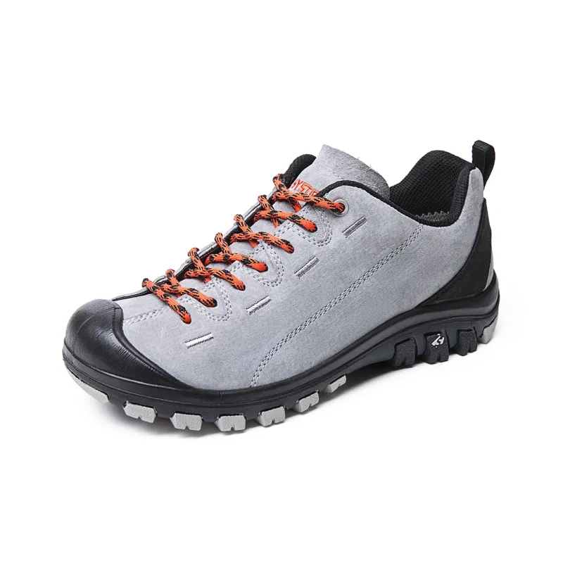 Slider Earth Series Hiking / Trekking Shoes Unisex Low Top Mountain Gray-1