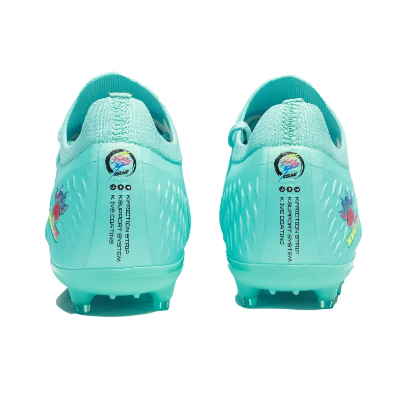 KELME Lightning 2.5 MG Rubber Short Studs Cushioned Wear Resistant Breathable Soccer Shoes Unisex Bright Blue-3