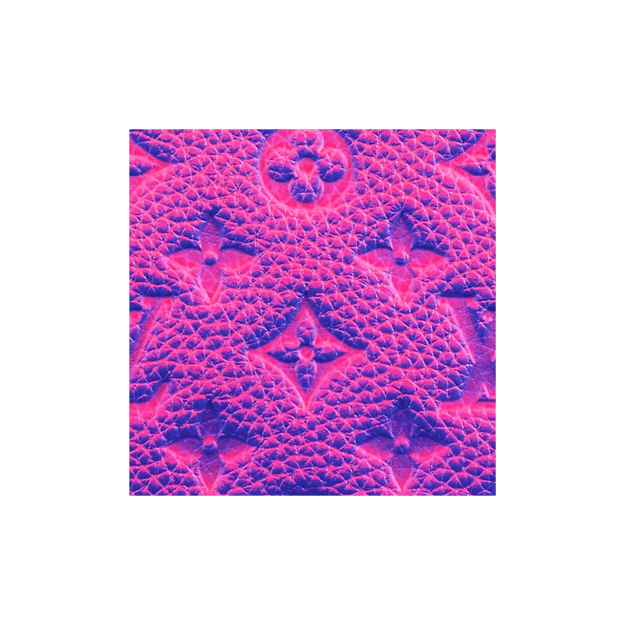 LOUIS VUITTON Keepall 50B Taurillon Illusion Blue/Pink