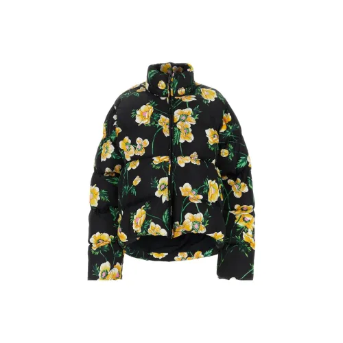 Balenciaga Short Down Jacket Black/Yellow