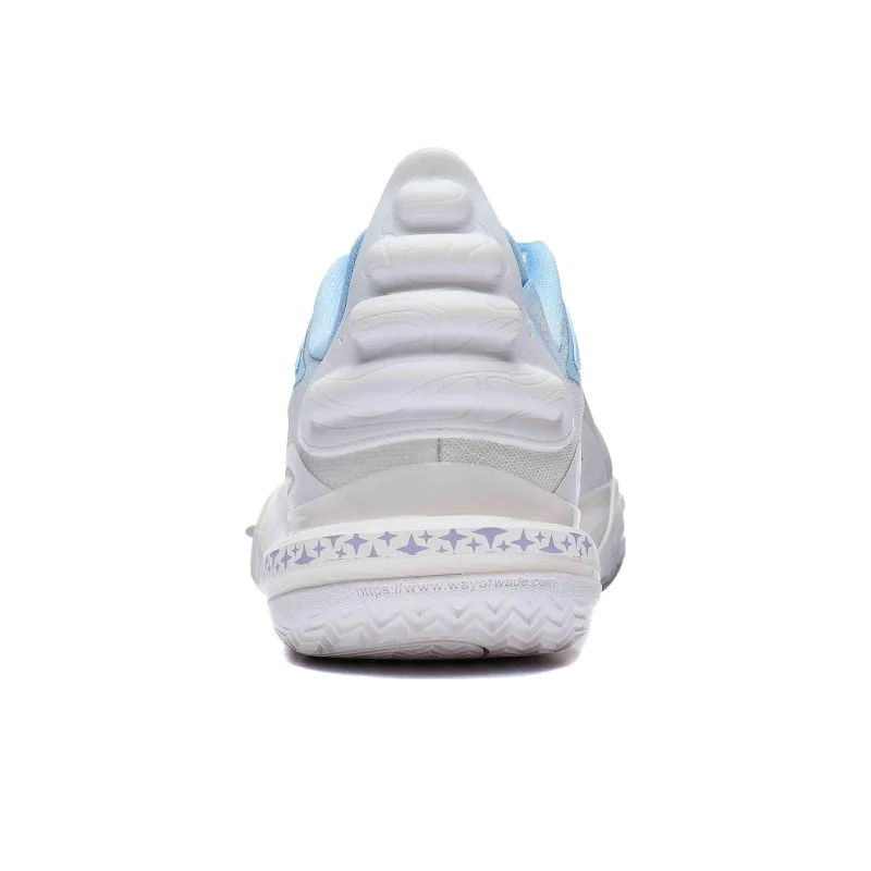 LiNing Wade All City 11 V2 Cushioning, Wear Resistant Low Top Basketball Shoes Men's Mist White-4