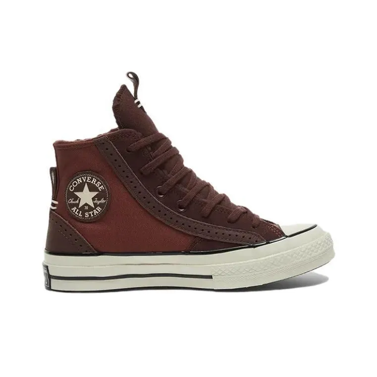 Converse Chuck 70 Leather & Suede Sneakers 'Charcoal'-1