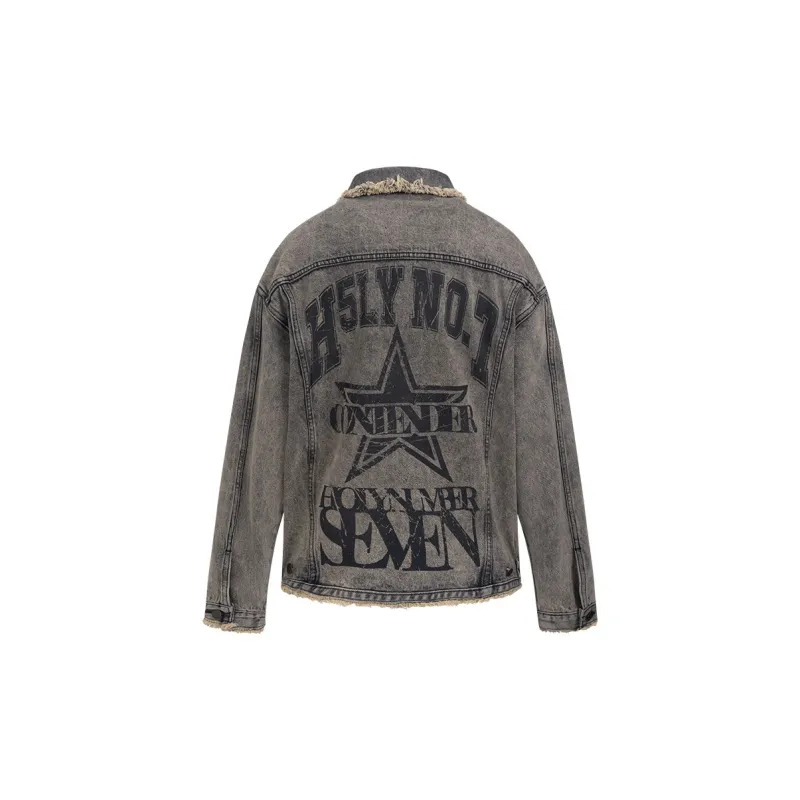 H5LY NO7 Denim Jackets Unisex-1