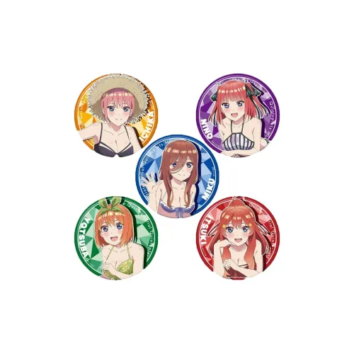 Animate The Quintessential Quintuplets Theatrical Edition Badge Vol.3 IP Merch