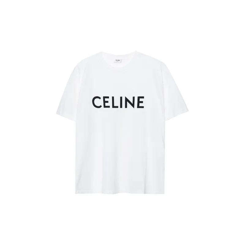 CELINE T-Shirts Men White - POIZON