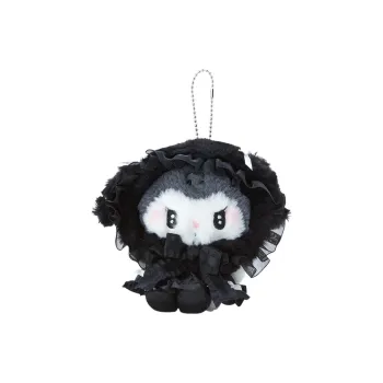 Sanrio Kuromi Midnight Melody Landmine Third Generation Dolls Plush Pendant 14cm Height