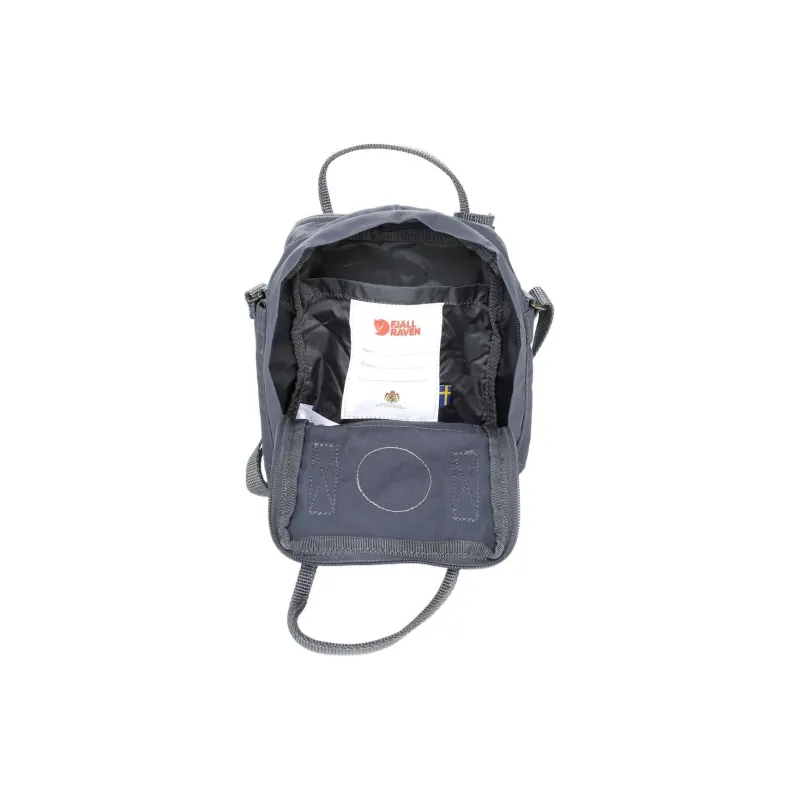 Fjallraven Vinylon Backpack, Shoulder Bag, Crossbody Bag, Handbag Unisex Graphite Black-2