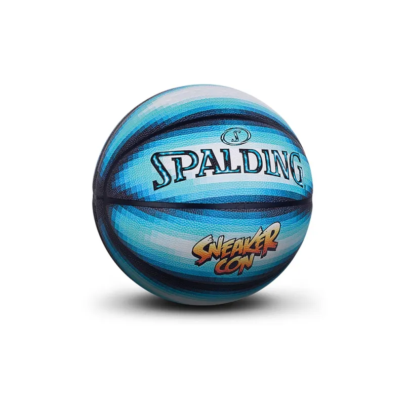 SPALDING x SneakerCon PU Basketball Blue Size 7 Ball Training Unisex-2