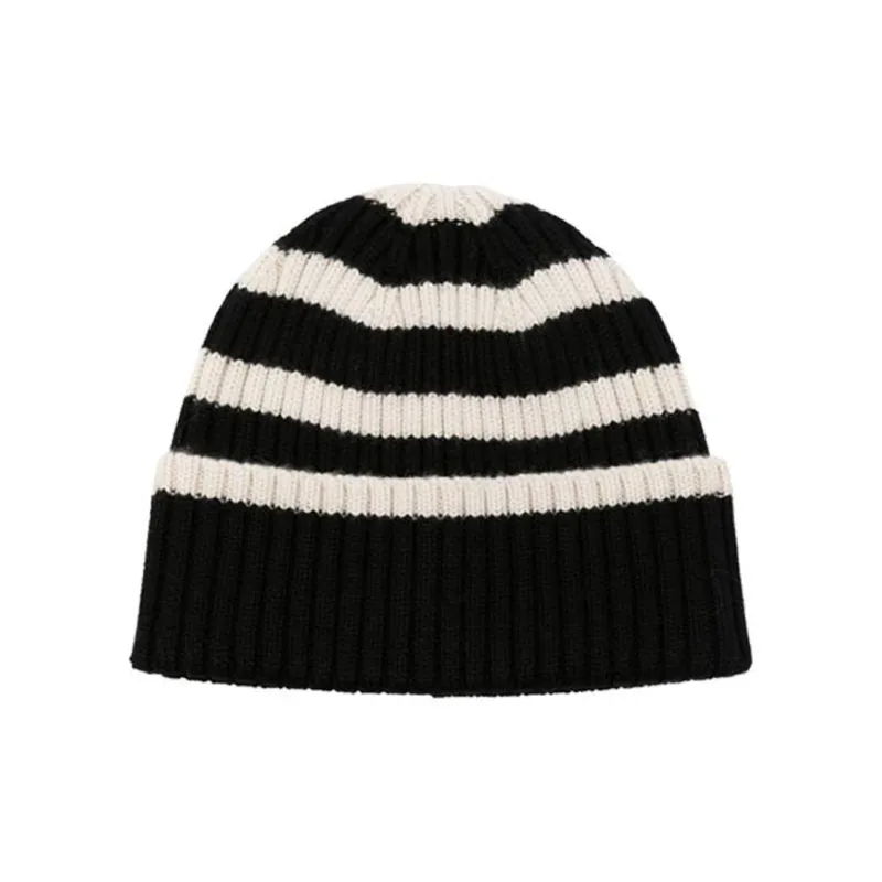 TOTEME Stripe Detailed Knitted Beanie-0