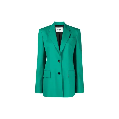 MSGM Business Suits Women's Green