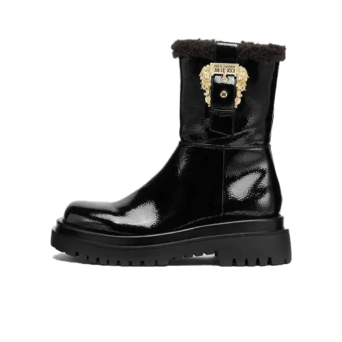 VERSACE JEANS Ankle Boots Women's Black