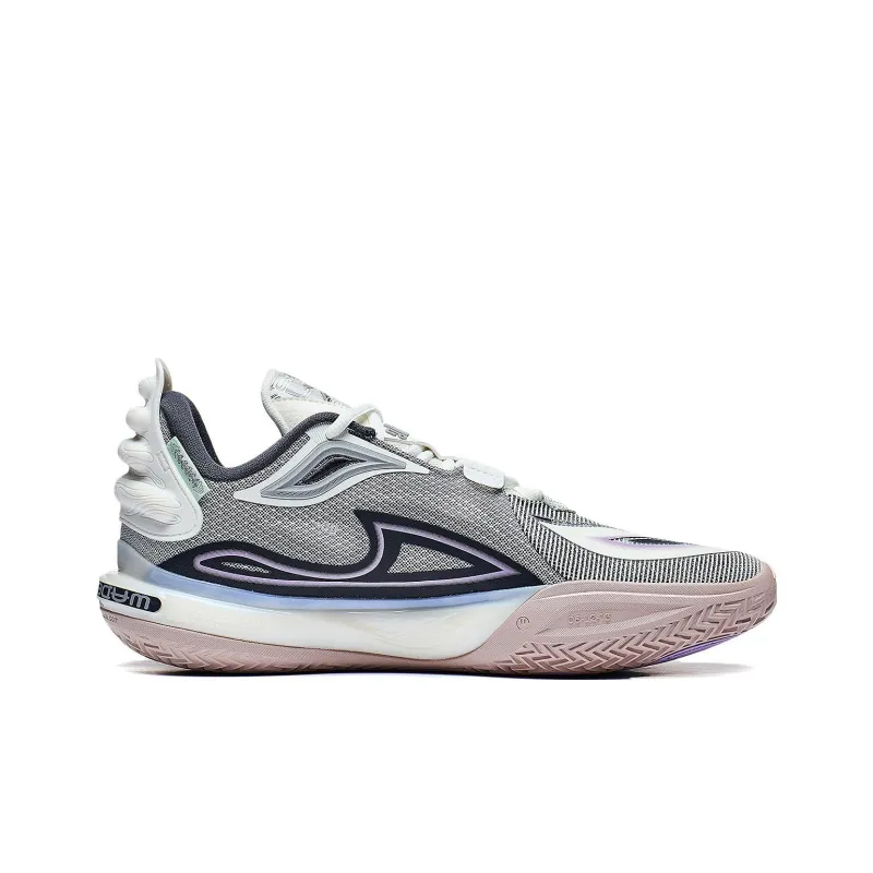 LiNing Wade All City 11 V2 Cushioning Breathable Support Lightweight Rebound Low Top Basketball Shoes Men's Ivory-1