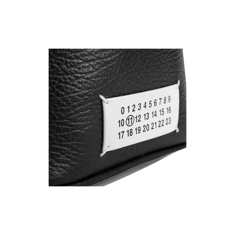 Maison Margiela 5AC Cow Leather Bucket Bag Shoulder Bags Handbags Women's Black-4