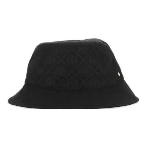 TORY BURCH T Monogram-pattern Reversible Bucket Hat